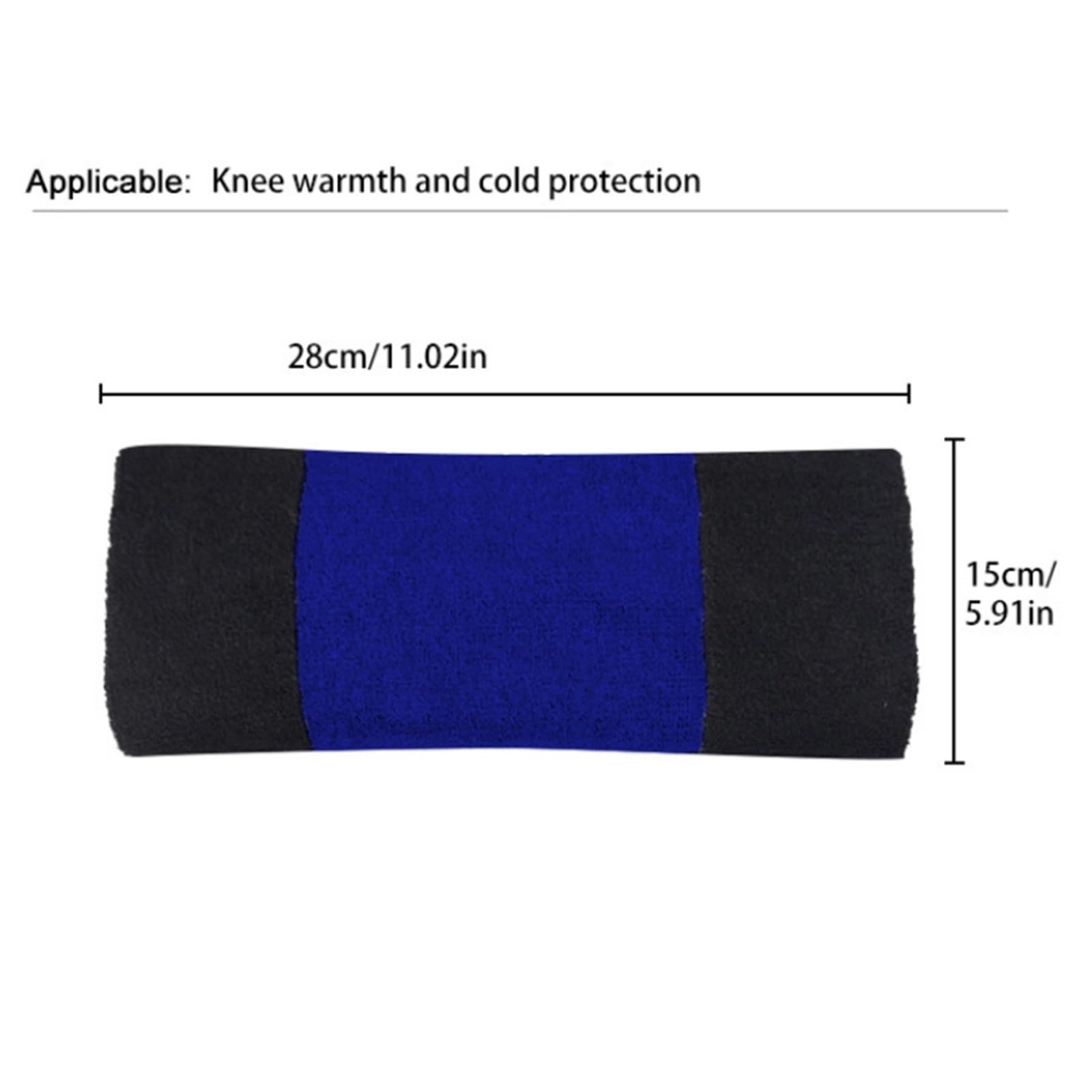 Ginocchiera Sport di Forza Ginocchiere Unisex in Cotone for Calore E Supporto for Le Gambe for Fitness Danza Supporto al Ginocchio(G-a)
