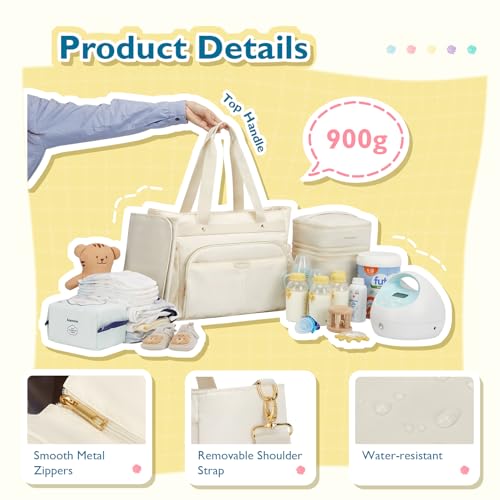 Mommore Breast Pump Bag With Cooler For Medela, Spectra S1, S2 thumb #3