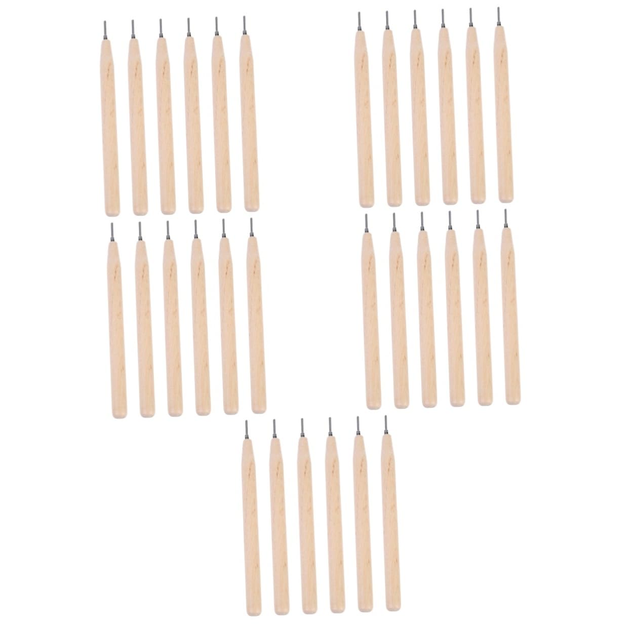 jojofuny 5 Sätze Papierstift Baumeister Bunt Erwachsene Quilling Schlitzwerkzeug Handwerk Papier -Quilling -Werkzeuge Quilling-Stift Aus Papier Quilling -Tools Rostfreier Stahl 6 Stück * 5