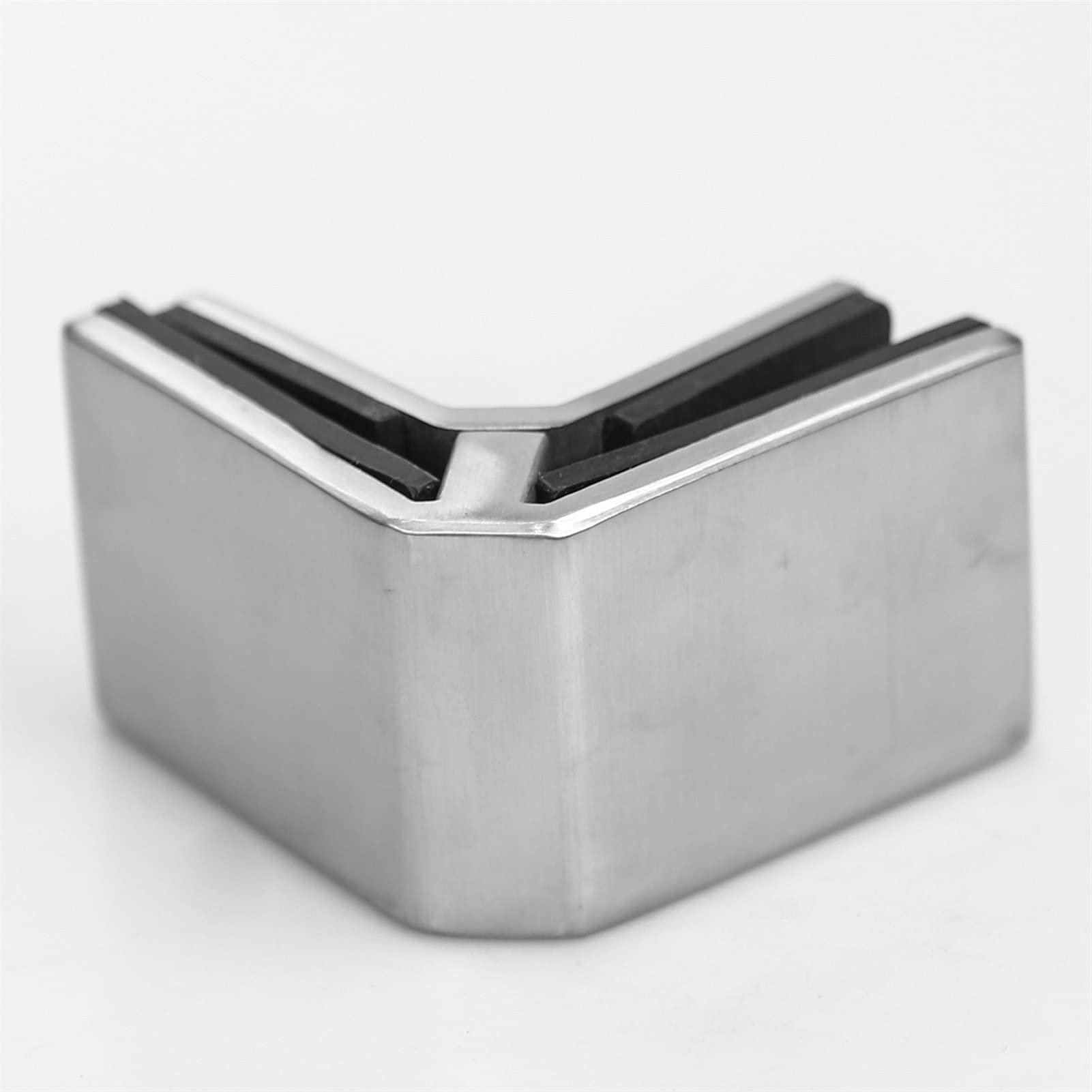 Pinzas para Cristal,Vidrio Soporte Cristal de 90 Grados al Soporte de Esquina de Vidrio