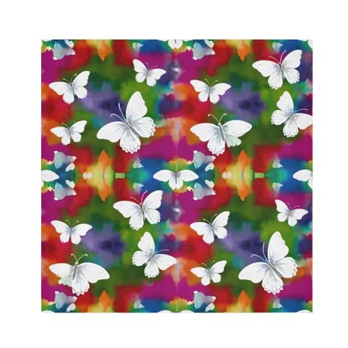 Servilletas de Tela Multicolores Pack x6 20x20 in miniatura 1