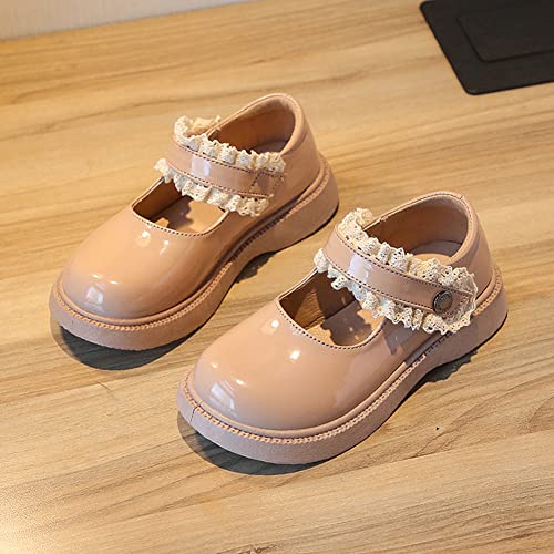 Girl Mary Jane Dress Shoes Casual Slip on Ballet Flat3