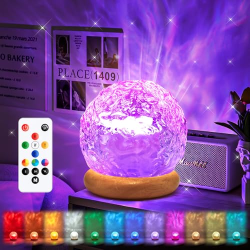Image of Christmas Gifts Teen Girls Kids Crystal Light Projector, 216 Modes Mood Lighting for Bedroom, Remote & USB Control Room Lights for Bedroom, Ambient Lighting Aesthetic Room Decor for Teen Girls Gifts