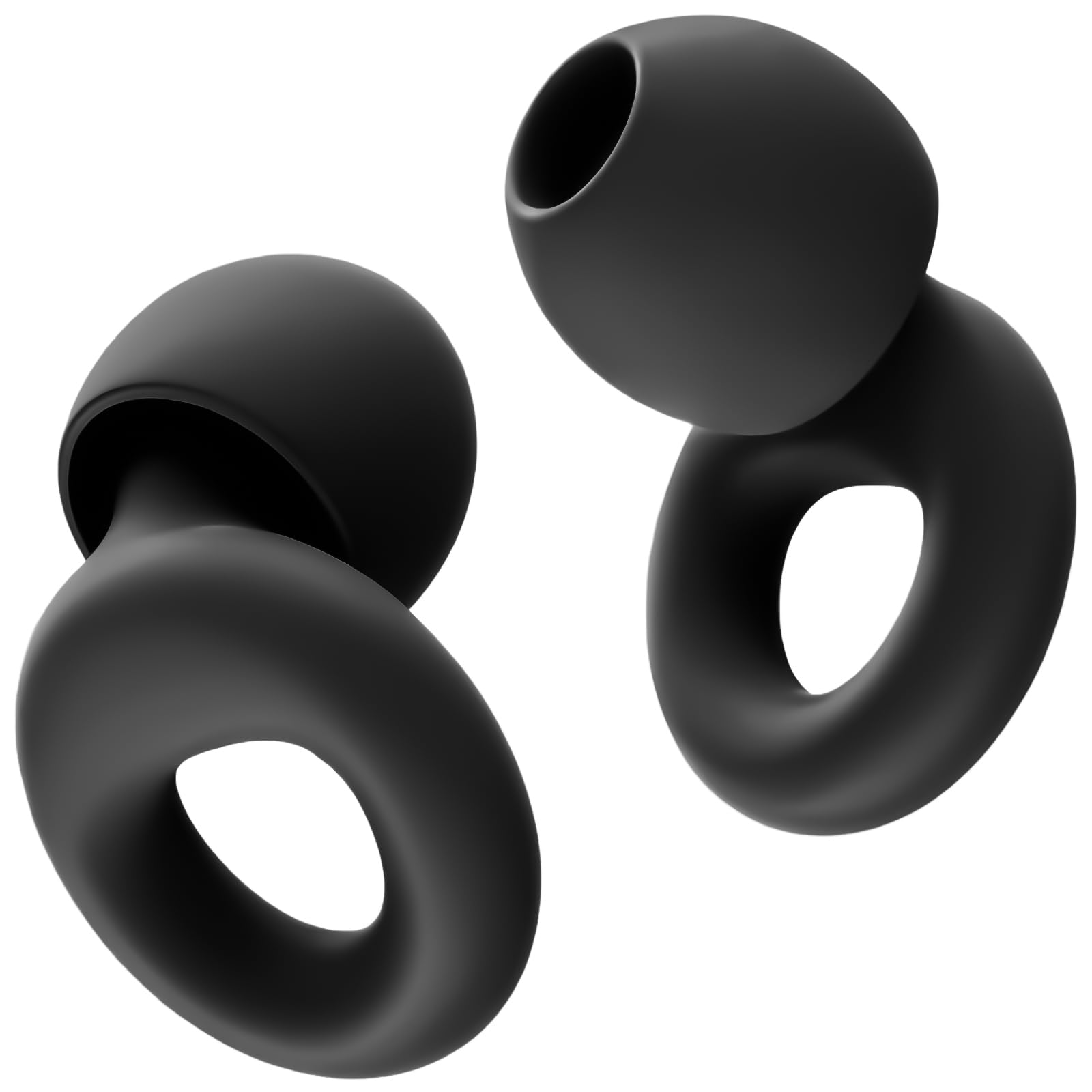 Ear Plugs for Noise Reduction–Super Soft, Reusable Hearing Protection in Flexible Silico...