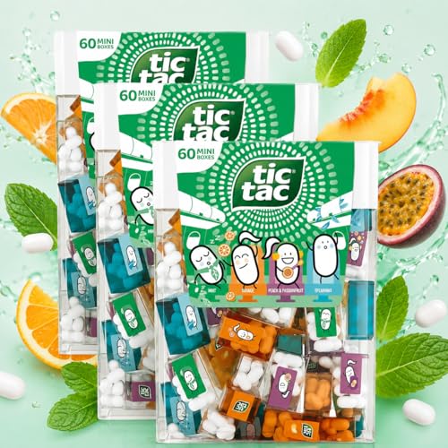 Tic Tac 3x 228g Mint-Mix Mini Boxes die Partybox für Events Giveaways & unterwegs & HLKauf-Block