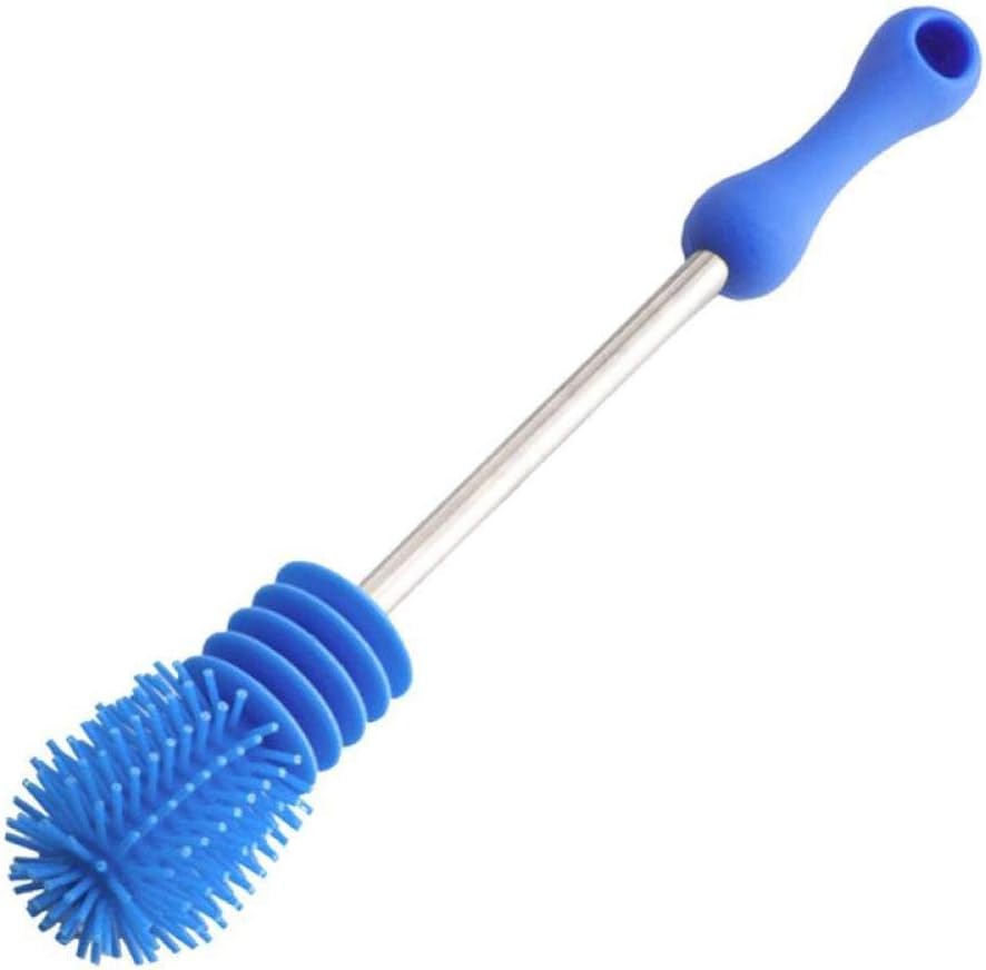 Silicone Cup Brush Scrubbing Feeding bottle Brush Long Handle Non toxic Healthy Soft Sponge Cleaning Brush Home Washing Tools Silicone Cup Brush Scrubbing Feeding bottle Brush Long Handle Non toxic Healthy Soft Sponge Cleaning Brush Home Washing Tools