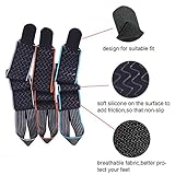 Candy Li Ankle Support,Adjustable Ankle Brace Breathable Nylon Material Super Elastic and Comfortable,1 Size Fits all, Suitable for Sports (blue 1) - Image 2