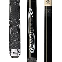 19 oz. PureX Cues Hxt-P1 Black Quadruple Threat 4-Piece Technology Jump Break Billiard Pool Cue Stick