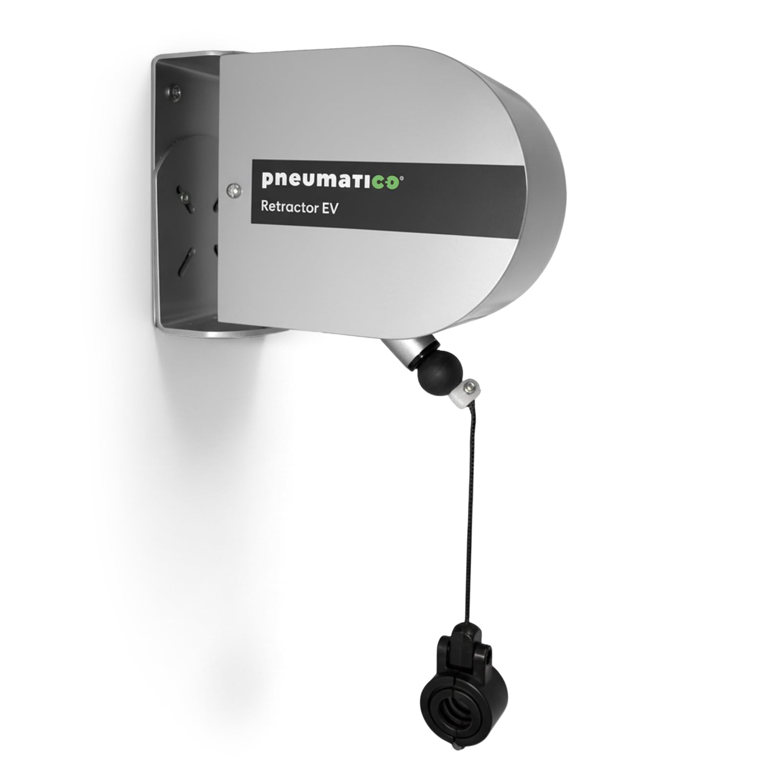 Retractor EV2 Kabelhalter Wand fur Typ 2 Ladekabel 11kw Auto- Wallbox Kabelhalterung - Automatisch Ladekabel Halterung typ 2-4–6 kg, Ø30,5–32 mm, 180° Schwenk