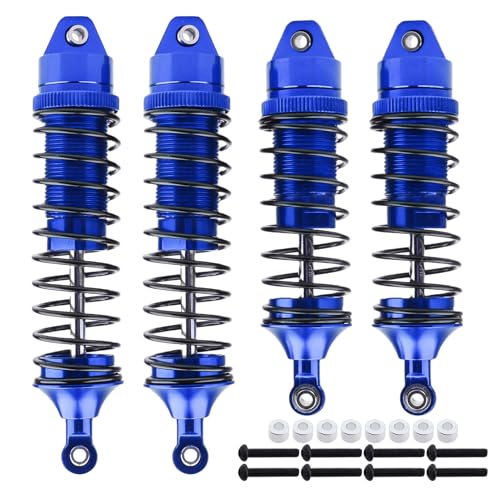 HobbyPark All Metal Shocks for Traxxas Rustler 4X4...