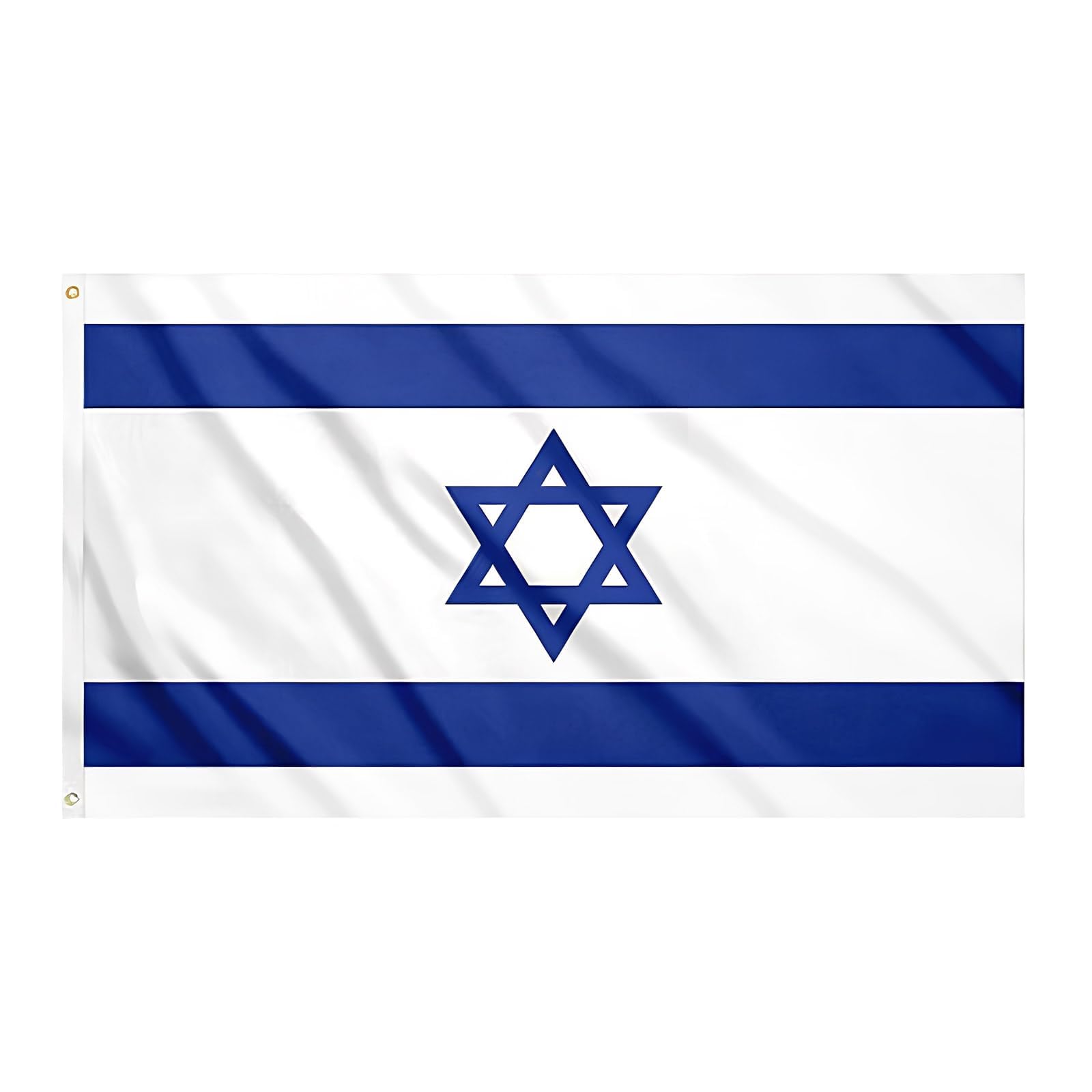 Israel Flag 150×90cm, Large Israeli Flag with Brass Eyelets for Garden, Party, Events & Celebrations Decorations
