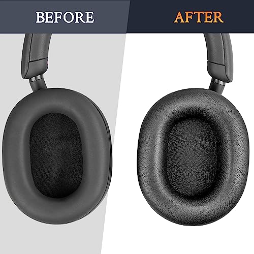 SOULWIT Lambskin Replacement Earpads for Sony WH-1000XM5 (WH1000XM5) Noise Canceling Headphones - Image 4