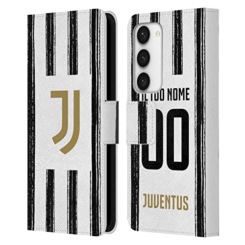 Coque Juventus Samsung Galaxy S23 étui portefeuille en cuir personnalisé