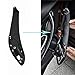 For BMW 3 Series Inner Door Handle, Inner Door Support Trim Pull Strap Cover Driver Front Left Right Side Door Armrest Bracket for F30, F31,F33,F34,F35,F36,F32,F80,F82,,316,318,,325 (Black--Front)