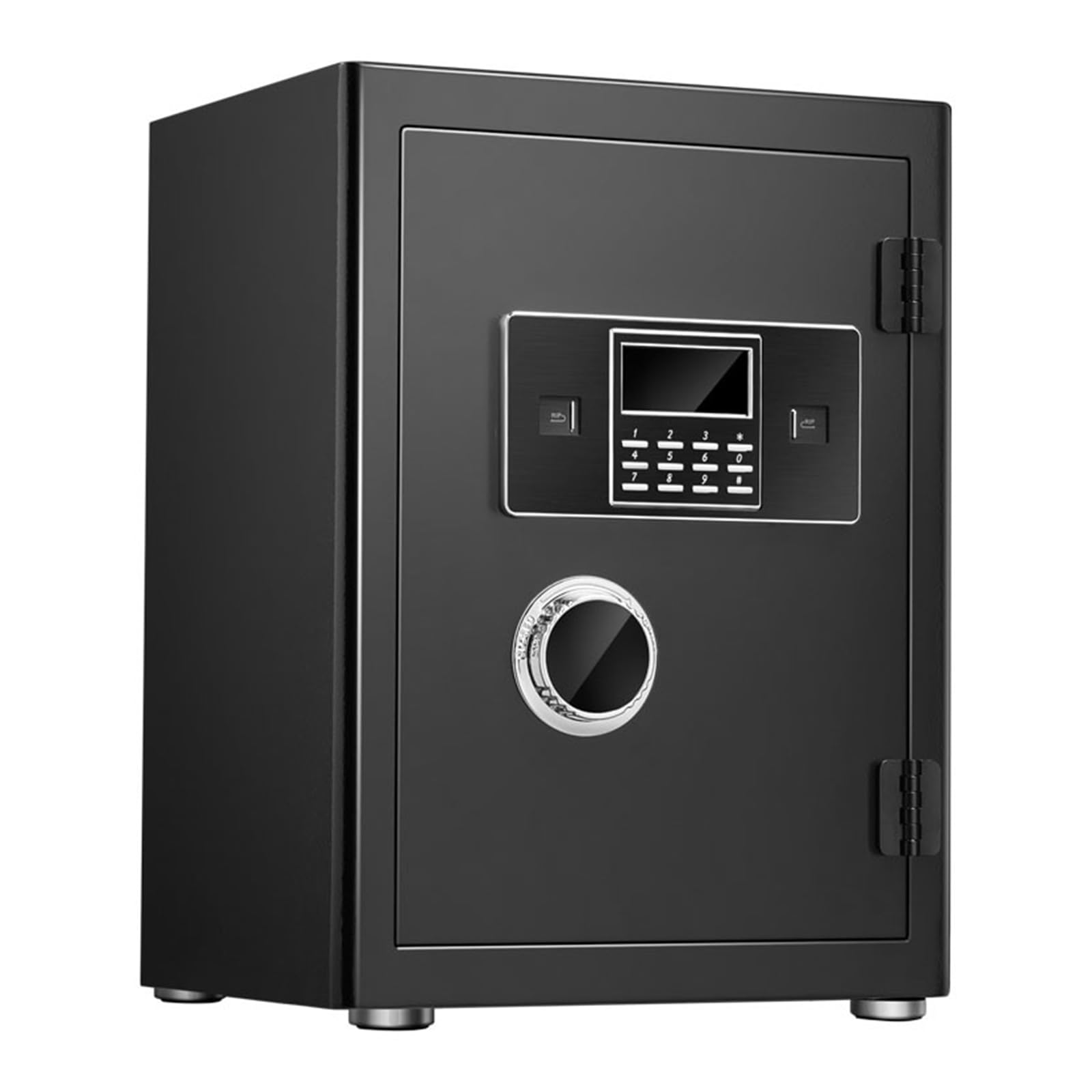 VUCATIN Safe Box, Home Office Digital Safe Box, Electronic Security Safe Box Lock Box, Fireproof Safe Safe Money Box for Business Protect Laptop Jewelry A4 Documents (500)