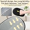 Lonnalee Fellmagnet Handschuhe Doppelseitig für Hunde & Katzen, Fellhandschuhe Fingerlos Katze, Wiederverwendbare Fell Magnet Handschuhe Für Haustiere, Kleidung, Sofa