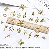 SANNIX 350 Stück Großhandels-Charms zur Schmuckherstellung, verschiedene Anhänger für DIY-Halsketten, Armbänder, Ohrringe, Bastelbedarf #1
