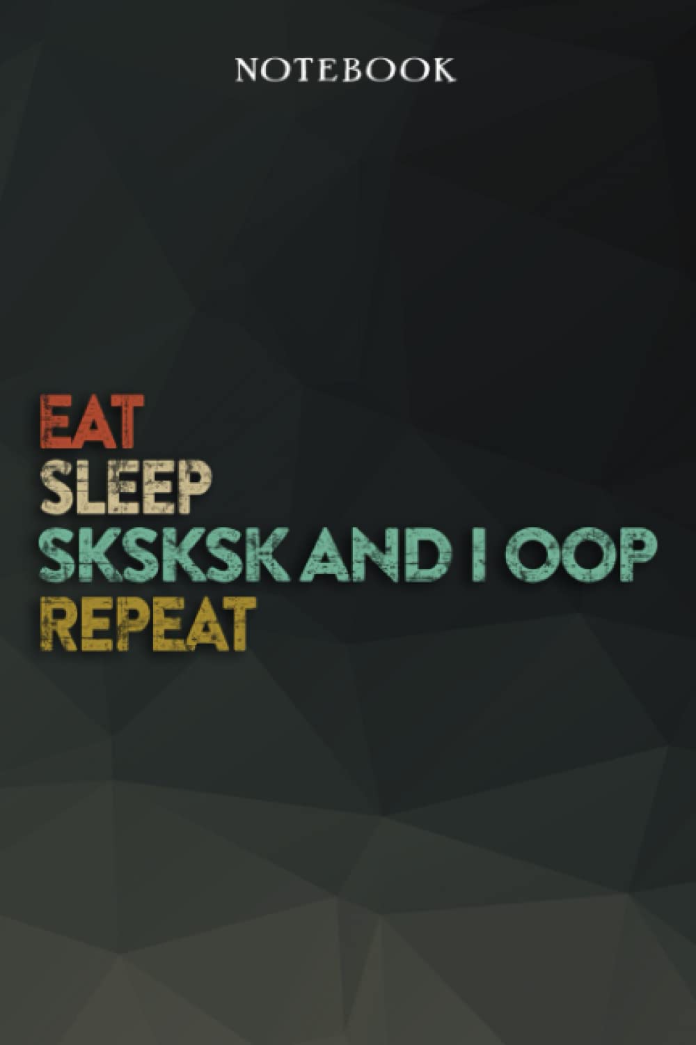 SKSKSK And I Oop Boyfriend Gifts from Girlfriend - Eat Sleep SKSKSK And I Oop Repeat: Funny Gift Idea for Year Anniversary, Valentines Day, Cute ... - Lined Journal Notebook Planner,Budget