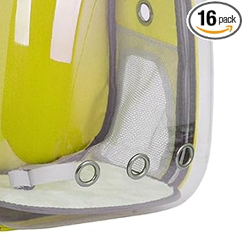 GIANTE Waterproof Pet Carrier Backpack Puppy Dome Hiking Outdoor Knapsack Yellow