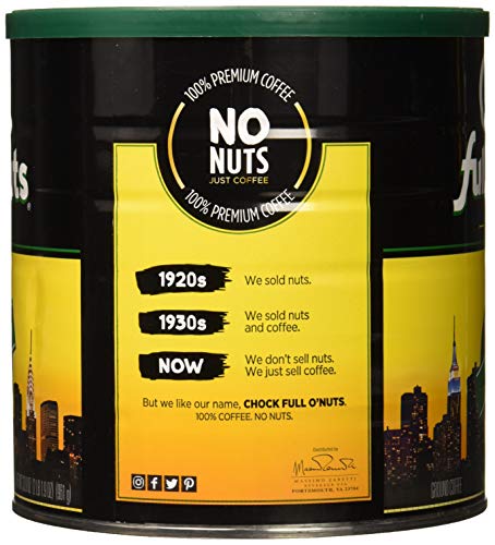 Chock Full O Nuts Decaffeinated Coffee, 33.9 Ounce #TOP1