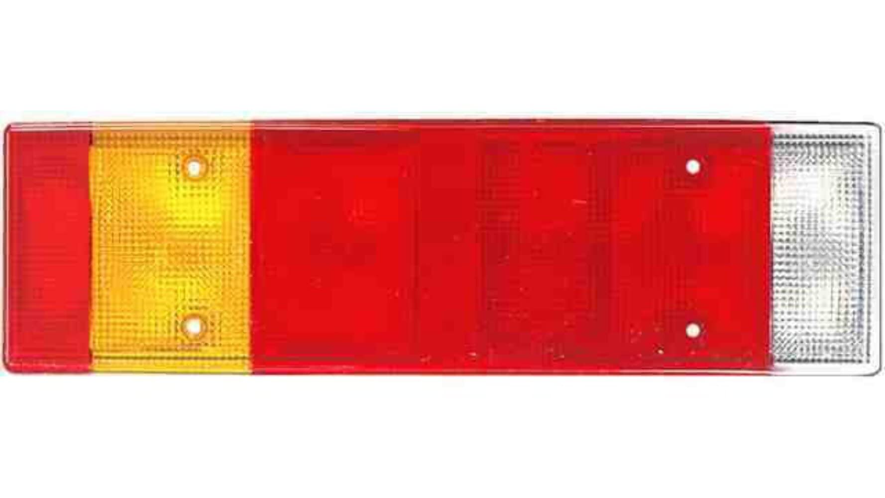Izquierdo=Derecho-PILOTO TRASERO-Solamente TULIPA-Ambar-Blanco-Rojo-Reflex MULTIFUNCION IPARLUX Compatible con IVECO Camiones/Trucks - UNIVERSAL
