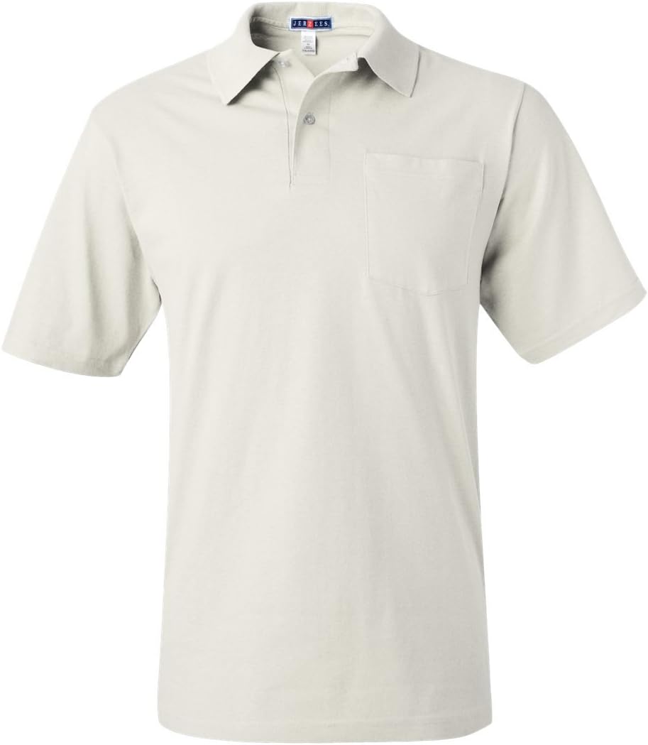 JerzeesMen's SpotShield Short Sleeve Preshrunk Polo Shirt