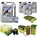 Produktbild Filter Set Inspektionspaket 8 Liter Liqui Moly Motoröl Top Tec 4600 5W-30 MANN-FILTER Innenraumfilter Kraftstofffilter Luftfilter Ölfilter