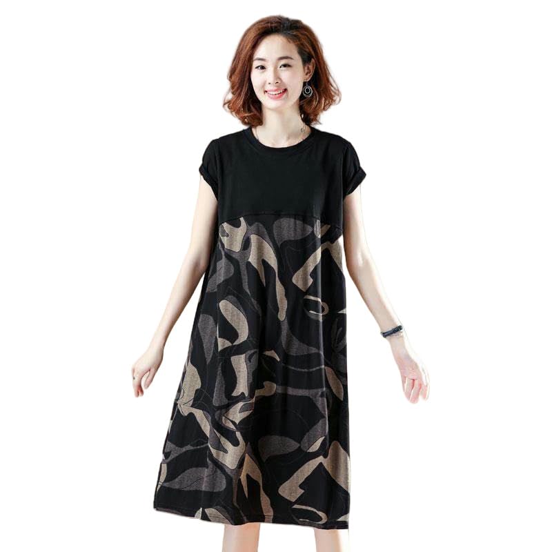 Robe ample pour femme fluide et confortable pour masquer les rondeurs d'été