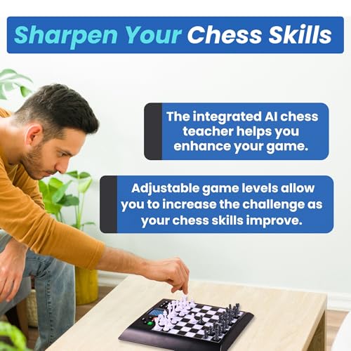 Millennium ChessGenius Tablero Electrónico de Ajedrez M810 miniatura 3