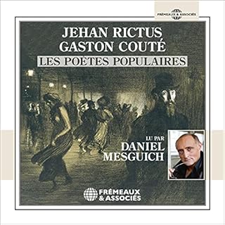 Couverture de Jehan Rictus - Gaston Couté. Les poètes populaires