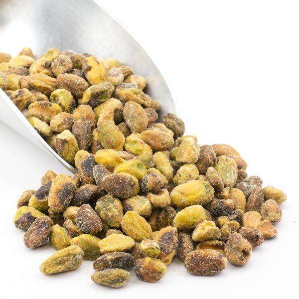 Image of Shelled Roasted Salted Pistachios - Ready to Eat - California Grown - Salty-Sweet Crunchy Green Gems (2 LB)