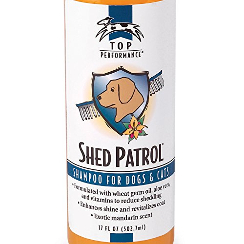 Top Performance Shed Patrol De-Shedding Dog And Cat Shampoo, 17-Ounce #TOP1