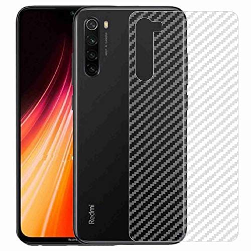 Image of Compatible with Redmi Note 8T Back Screen Protective Film Carbon Fiber Skin Transparent Screen Guard Sticker