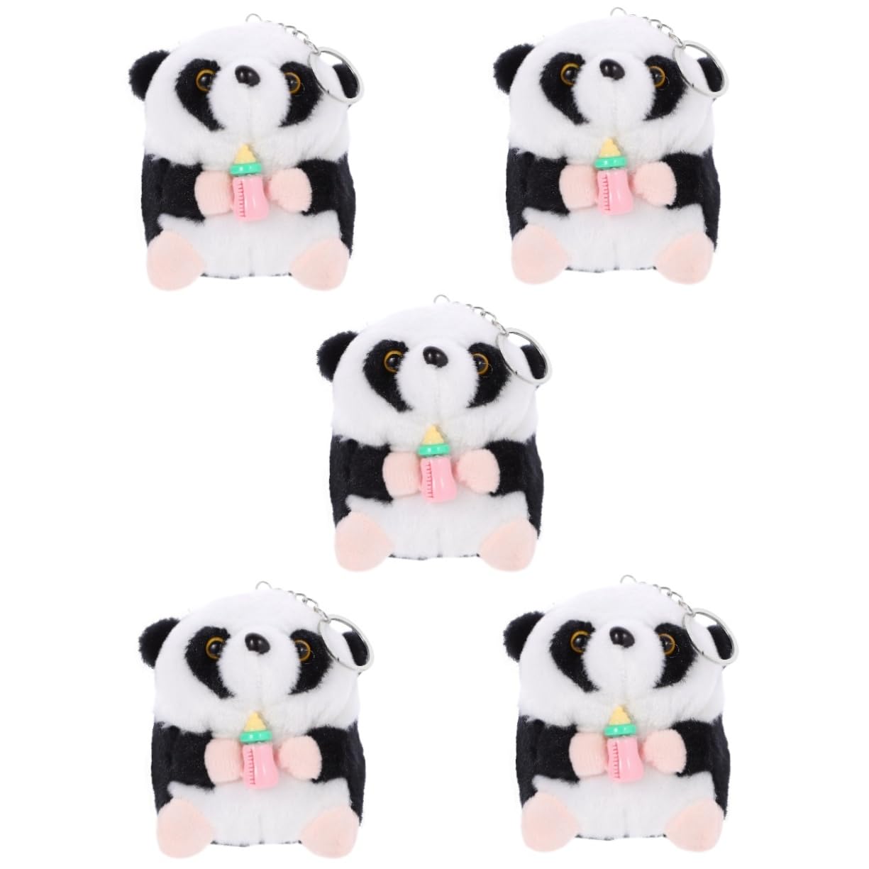 Amazon.co.jp: VICASKY 5個 パンダ おもちゃ ぬいぐるみ 動物 ラブリー  