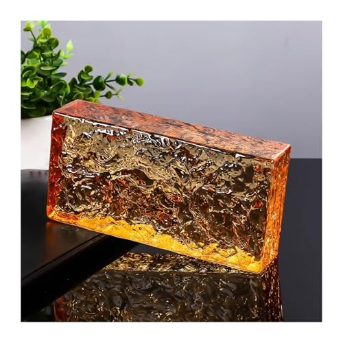 Blocs de verre transparents d'isolation thermique pour cloison de bâtiment