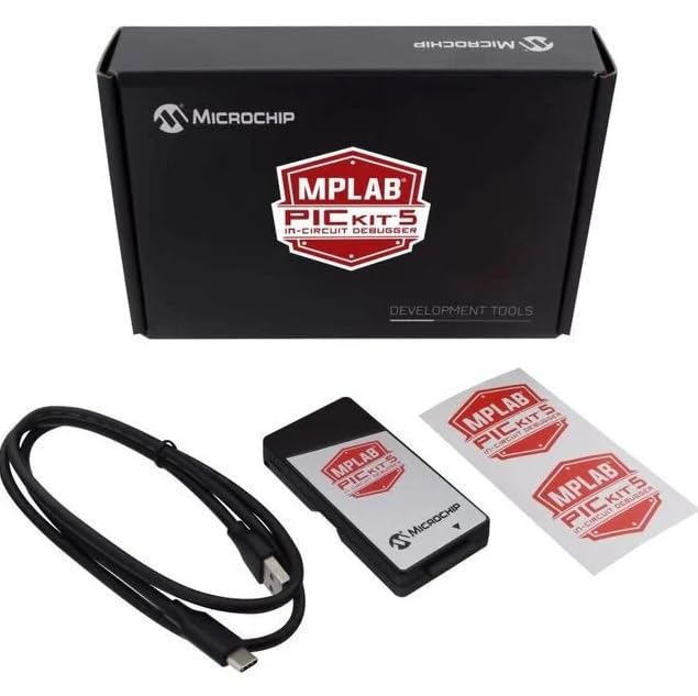 Amazon.com: Microchip PG164150 MPLAB PICkit 5 Debugger and