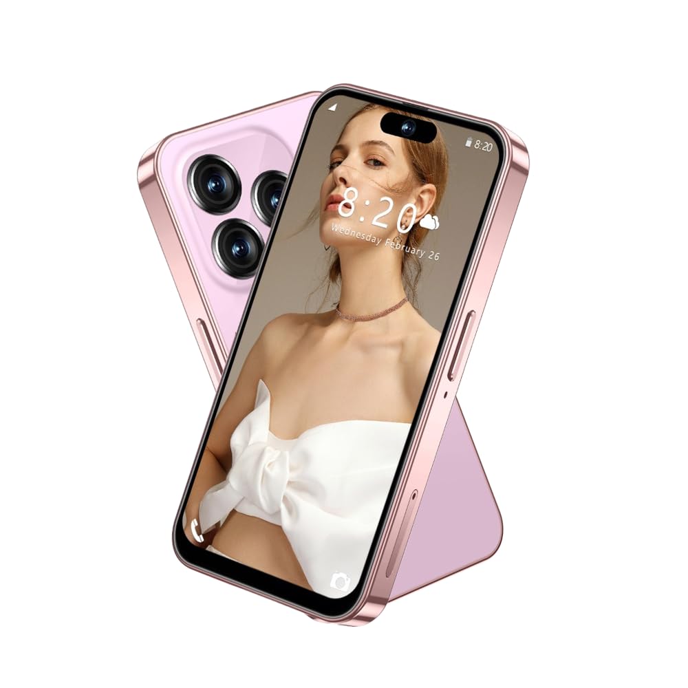 mini Smartphone for Kids with 4.0 inch Small HD Screen, 3GB RAM+32GB ROM,4G Dual SIM,Android 10.0,WiFi,Bluetooth,FM,GPS Pocket Phone (Pink)