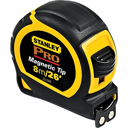 STANLEY Cinta Métrica 8 M 26 Pulgadas Magnética 30-088