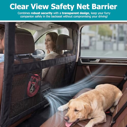 Chew-Proof Transparent Dog Barrier