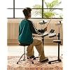 Donner Drum Throne Set, Padded Seat Height Adjustable Drum Stool for Adults, 5A Drumsticks Included, Multiple Iterations, Drummer Gifts for Men Him Teens