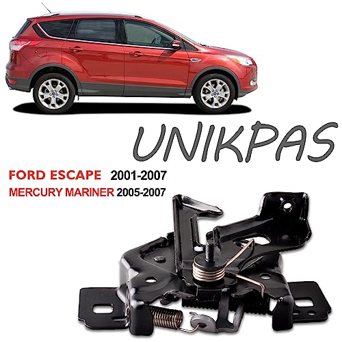 Image of Hood Latch Assembly Compatible for Ford Escape 2001-2007 Mercury Mariner 2005-2007