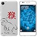 Produktbild PhoneNatic Case kompatibel mit HTC Desire 825 Silikon-Hülle Tierkreis Chinesisch M9