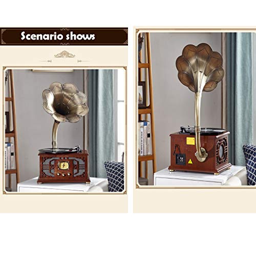 Haut-Parleur Rétro, Gramophone Vintage Tourne Disque avec La Lecture De La Carte TF, Lecture De Disque U, sans Fil… - Les Beatles, Paul McCartney, John Lennon, RIngo Starr, George Harrison Haut-Parleur Rétro, Gramophone Vintage Tourne Disque avec La Lecture De La Carte TF, Lecture De Disque U, sans Fil… – Image 3