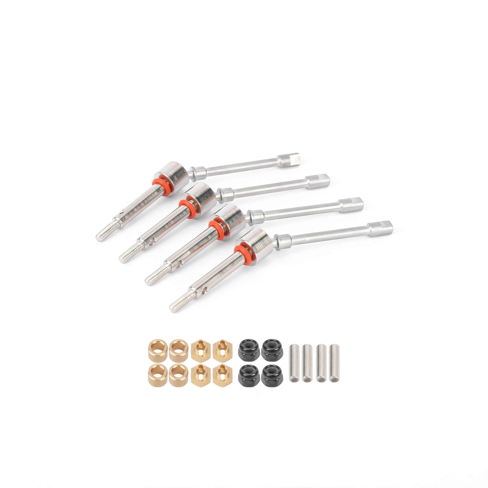 SCX24 CVD Axle Shaft with Brass Hex for Axial Upgrade Parts 1/24 RC Crawler