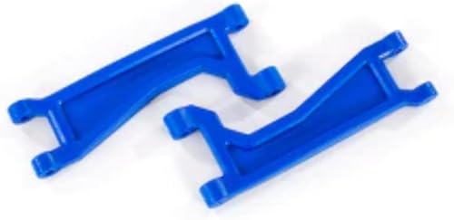Traxxas 8998X - Brazos de suspensión superiores WideMaxx, azul, Maxx