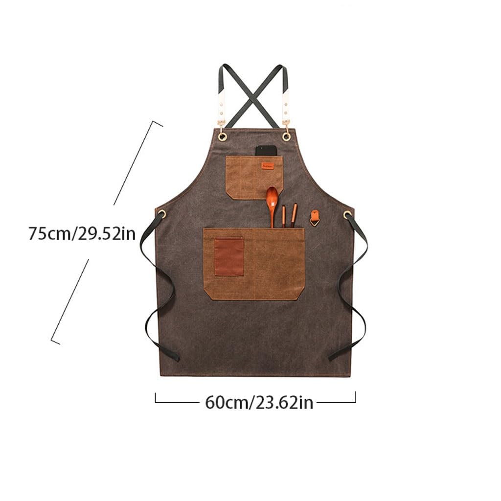 Grembiule da cuoco grembiule da barbiere personalizzato per uomini e donne ristorante barista tè al latte cottura manicure grembiule tuta grembiuli da cucina