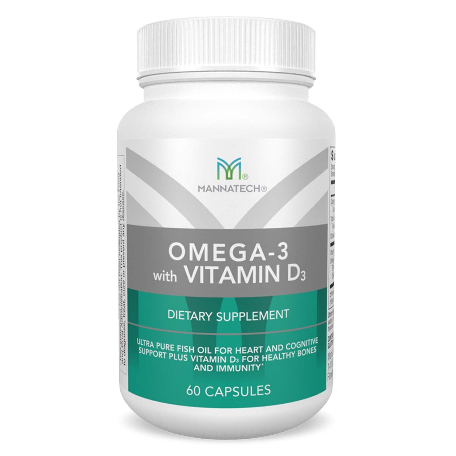 Mannatech - Omega-3 with Vitamin D3 - Softgels