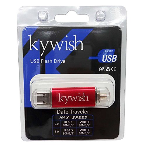 Kywish 8GB/16GB/32GB/64GB USB Flash Drive 2.0 OTG