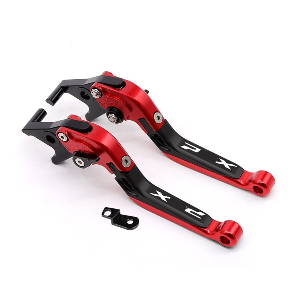 Mdofncp Pcx-R.bk.r.bk Motorcycle Clutch Brake Lever For Ho&Nda Pcx160 Pcx125 Pcx150 2021-2025 Motorcycle Adjustable Folding Brake Levers Clutch Handle Set