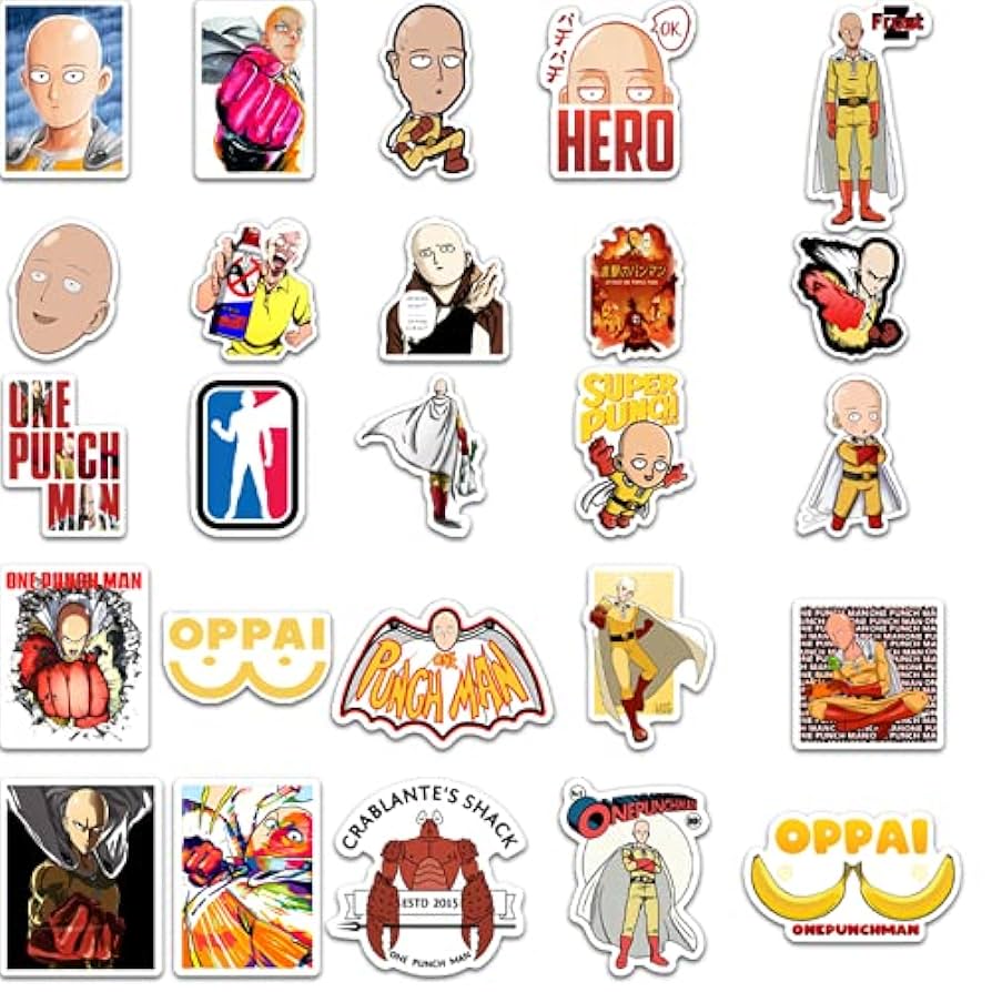 ワンパンマン　ポスター・ステッカーセット ワンパンマン ポスター・ステッカーセット - メルカリ